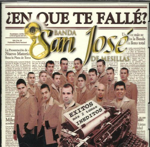 San Jose De Mesillas, Adictiva Banda (CD En Que Te Falle) LSRCD-0244