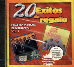 Barron Hermanos (CD Vol#1 20 Exitos de Regalo) EMIX-80045 ob