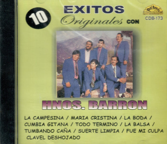 Barron Hermanos (CD 10 Exitos Originales) CDB-173 OB