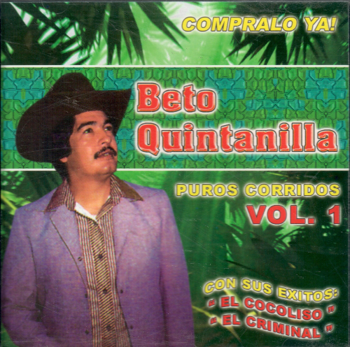 Beto Quintanilla (CD Puros Corridos Vol.1) Frcd-7770