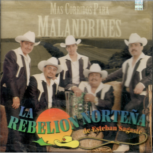 Rebelion Nortena (CD Corridos Para Malandines) Ack-83666