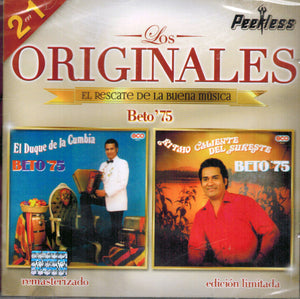 Beto '75 (CD Los Originales "El rescate de la Buena Musica 2en1 Peerless-6052751)