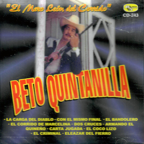 Beto Quintanilla (CD La Carga Del Diablo) RN-243