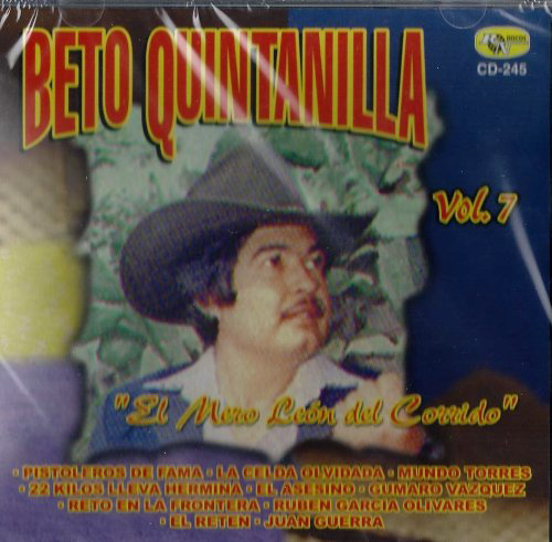 Beto Quintanilla (CD Pistoleros De Fama) RN-245