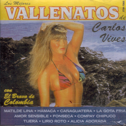Bravo De Colombia (CD Los Mejores Vallenatos De Carlos Vives) ITM-7066