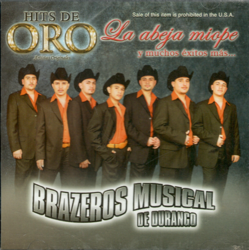 Brazeros Musical (CD Hits de Oro) Disa-365