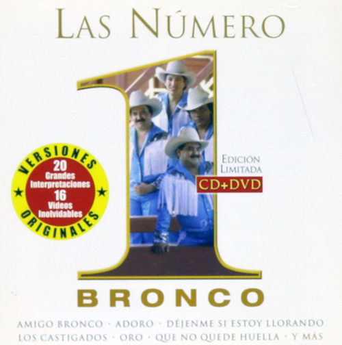 Bronco (Las Numero Uno CD+DVD) Sony-675854 – Musica Tierra Caliente