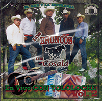 Broncos De Cosala (CD En Vivo Con Tololoche Volumen 2) CRCD-007
