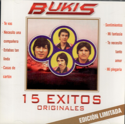Bukis (CD 15 Exitos Originales, Edicion Limitada) Cdld-2221
