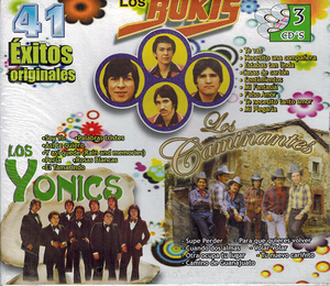 Bukis, Caminantes y Yonic's  (41 Exitos Originales 3CDs) TRICD-3366