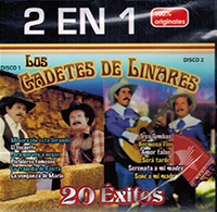 Cadetes de Linares (CD 2-Discos-en-1 20 Exitos ) Mozart-4527