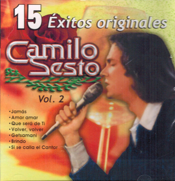 Camilo Sesto (CD 15 Exitos Originales Volumen 2 Mozart-823022)