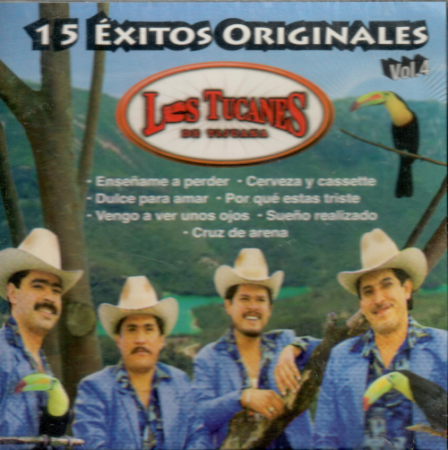 Tucanes de Tijuana (CD 15 Exitos Originales, Vol.#4) CDLD-1270
