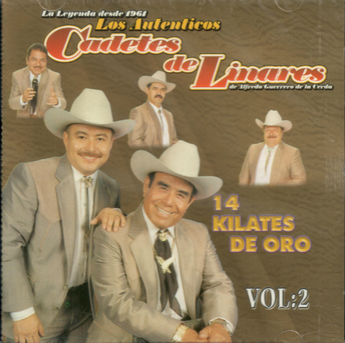 Autenticos Cadetes de Linares (CD Vol#2 14 Kilates de Oro) ZR-312 V/O