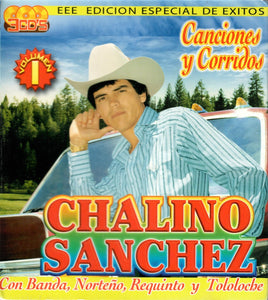 Chalino Sanchez (3CD Vol#1 Exitos Banda/Norteno/Requinto/Tololoche) Can-918 CH N/AZ