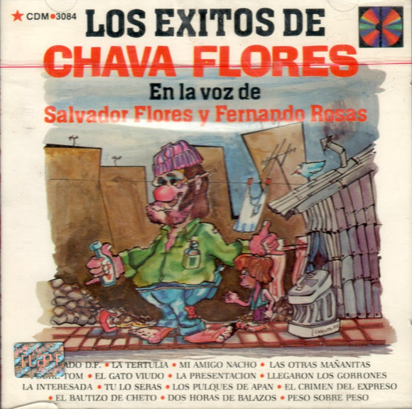 Salvador Flores/Fernando Rosas (CD Los Exitos de Chava Flores) CDM-3084 Ob N/Az