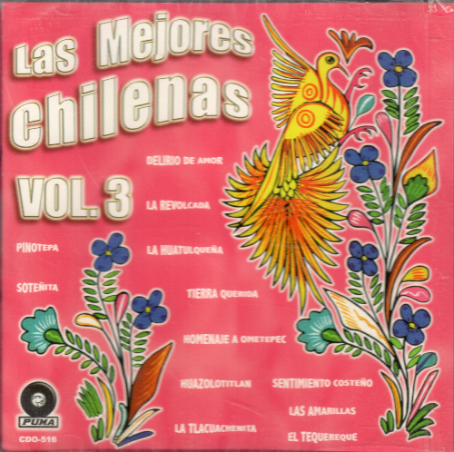 Mejores Chilenas (Vol.#3, CD) CDO-516
