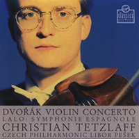 Cristian Tetzlaff (CD, Dvorak Violin Concert Czech Philharmonic)