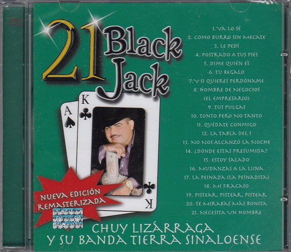 Chuy Lizarraga y su Banda (CD 21 Black Jack Disa-570607)