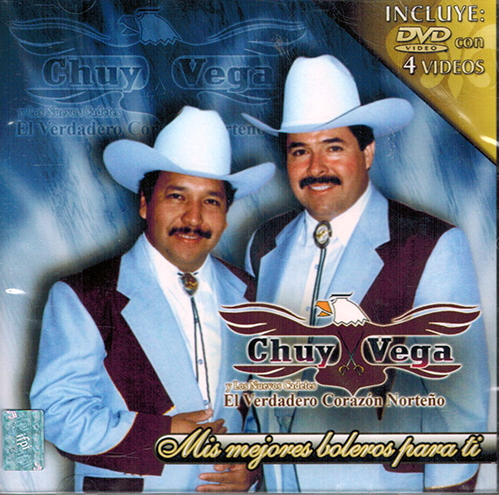 Chuy Vega (Mis Mejores Boleros Para Ti CD/DVD) Univ-6991