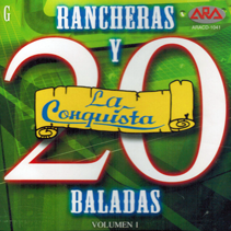 Conquista  (CD 20 Rancheras Y Baladas) Aracd-1041 OB
