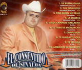 Consentido de Sinaloa (CD Tus Disgustos) KM-2772 CH