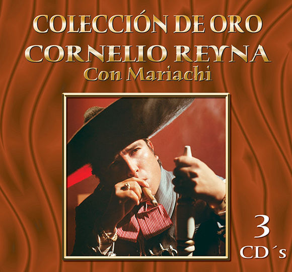 Cornelio Reyna (Coleccion De Oro Con Mariachi 3CDs) Sony-500332