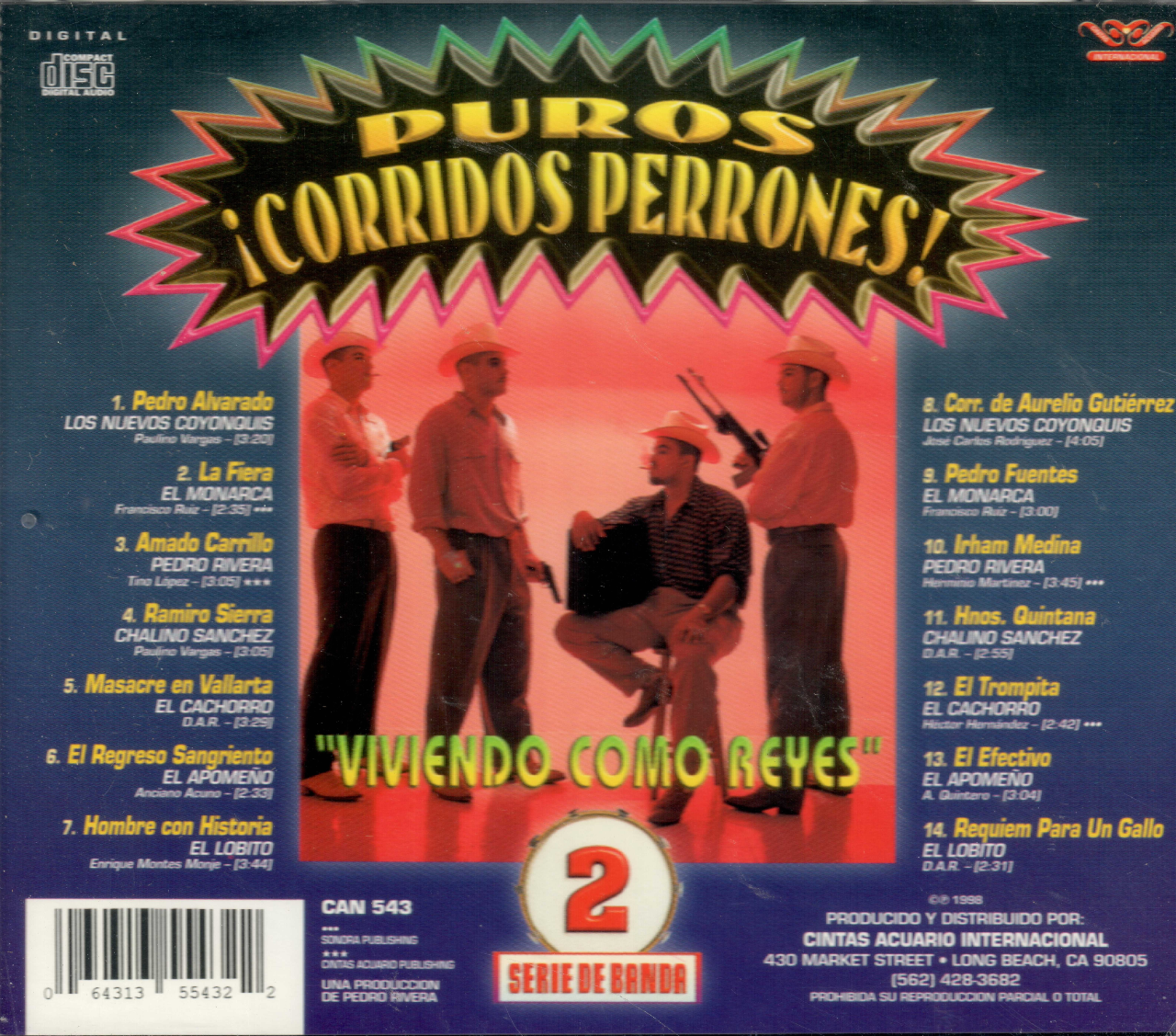 DVD Reyes Del Corrido Perron [DVD]