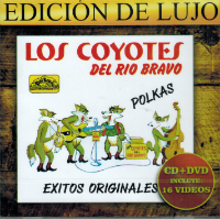 Coyotes Del Rio Bravo (CD-DVD 16 Polkas, 16 Videos Discos Del Bravo-509)