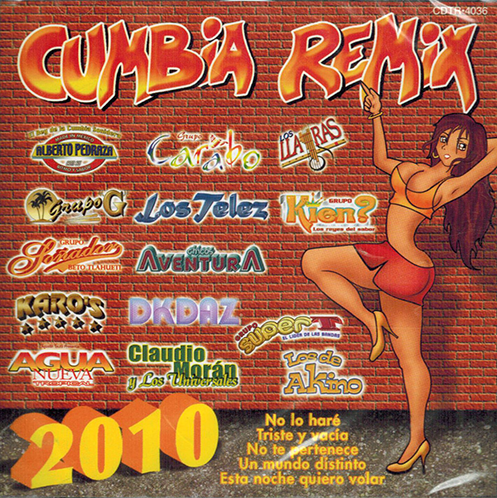 Cumbia Remix 2010  (CD Varios Artistas) Ava Cdtr-4036
