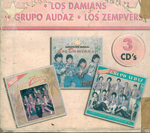 Damians, Grupo Audaz Y Los Zempvers (Coleccion 3CD) CD-0501