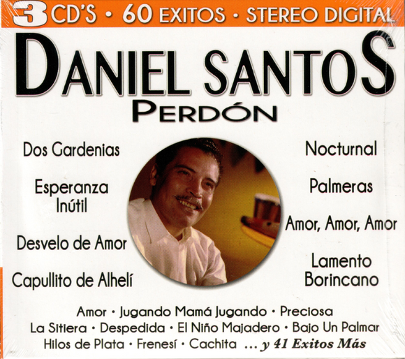 Daniel Santos (3CD 60 Exitos) Cro3c-80068 MX