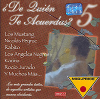 De Quien Te Acuerdas (CD Vol#5 Varios Artistas) EMI-21998