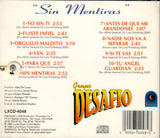 Desafio (CD Sin Mentiras) LXCD-4048 OB