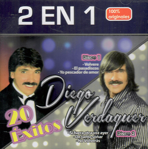 Diego Verdaguer (CD 2 En 1 20 Exitos originales) CDDOB-4513