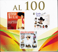 Antonio Aguilar, Joan Sebastian, Chalino Sanchez (3CD Duetos Al 100) Musart-7509985346149