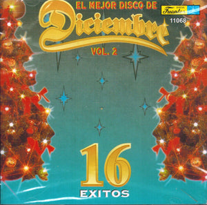 Mejor Disco de Diciembre (CD 16 Exitos vol#2 Varios Artistas Fuentes-11068)