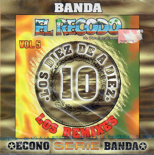 Recodo Banda El CD Los Diez De a 10 Vol#5 Los Remixes) CDEB-2205