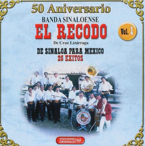 Recodo Banda El (CD De Sinaloa Para Mexico 25 Exitos RCA-BMG-6069426)
