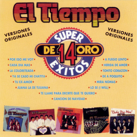 Tiempo (CD 14 Super Exitos de Oro Sony-336228)