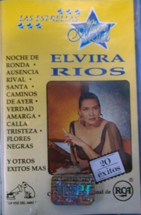 Elvira Rios (CASS Las Estrellas De La Epoca Azul) Cassette