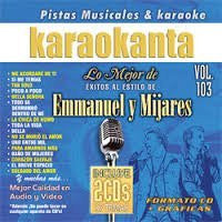 Emmanuel - Mijares (2CDs Karaokanta Volumen#103 Lo Mejor de: Jade-710329)