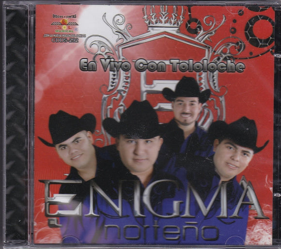 Enigma Norteno (CD En Vivo con Tololoche) V/O CDDS-292