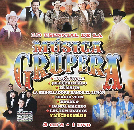 Varios (Esencial De La Musica Grupera 3CD-DVD) Sony-786205