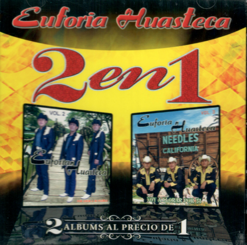 Euforia Huasteca (CD 2 En 1) 085788808024