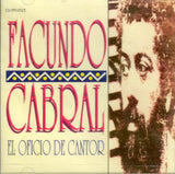 Facundo Cabral (CD Oficio De Cantor) CD-INT-0523