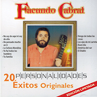 Facundo Cabral (CD Personalidades 20 Exitos Originales) Mozart-228