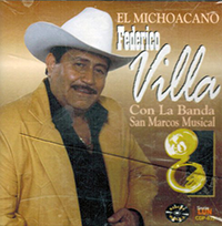 Federico Villa  (CD El Michoacano Con La Banda San Marcos Musical) Cdp-033