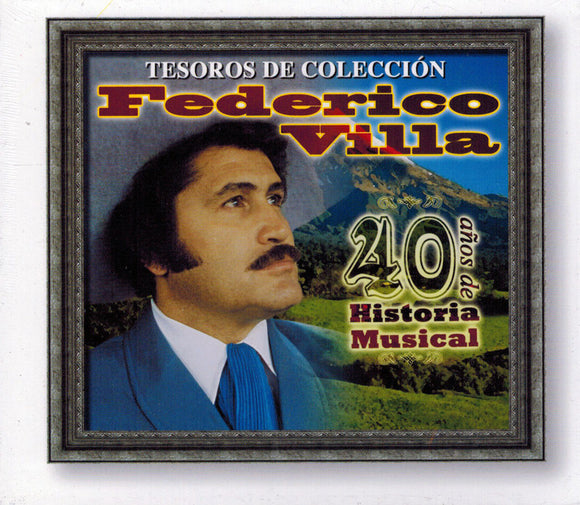 Federico Villa (3CDs Tesoros De Coleccion 40 Anos De Historia Musical) Sony-546104