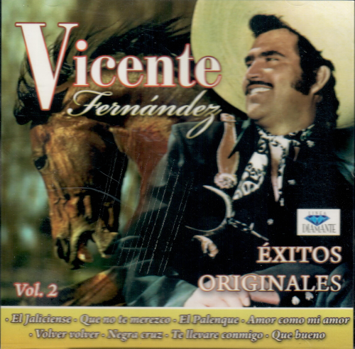 Vicente Fernandez (CD Exitos Originales Vol.#2) CDD-50311